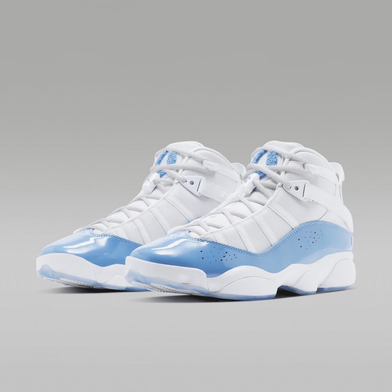 Basket Nike Jordan 6 Rings Homme Blanche Bleu | GA3147205