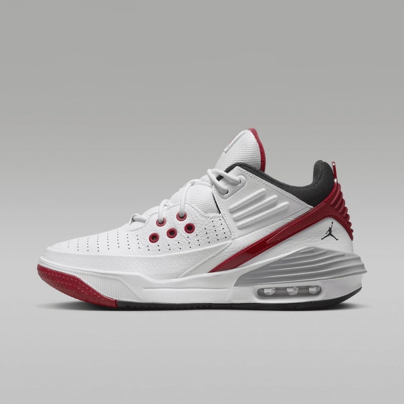 Basket Nike Jordan Max Aura 5 Homme Blanche Rouge | MY3259078