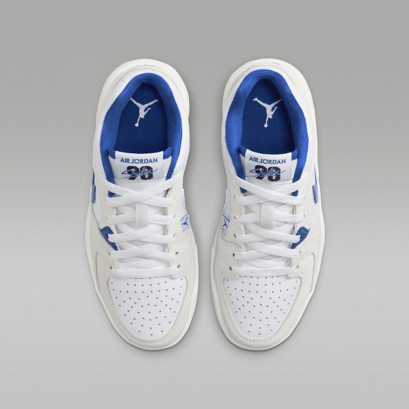 Basket Nike Jordan Stadium 90 Enfant Blanche Bleu | DZ4738520