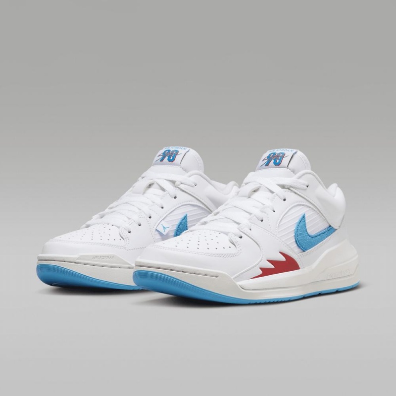 Basket Nike Jordan Stadium 90 Femme Blanche Bleu | CF5139268