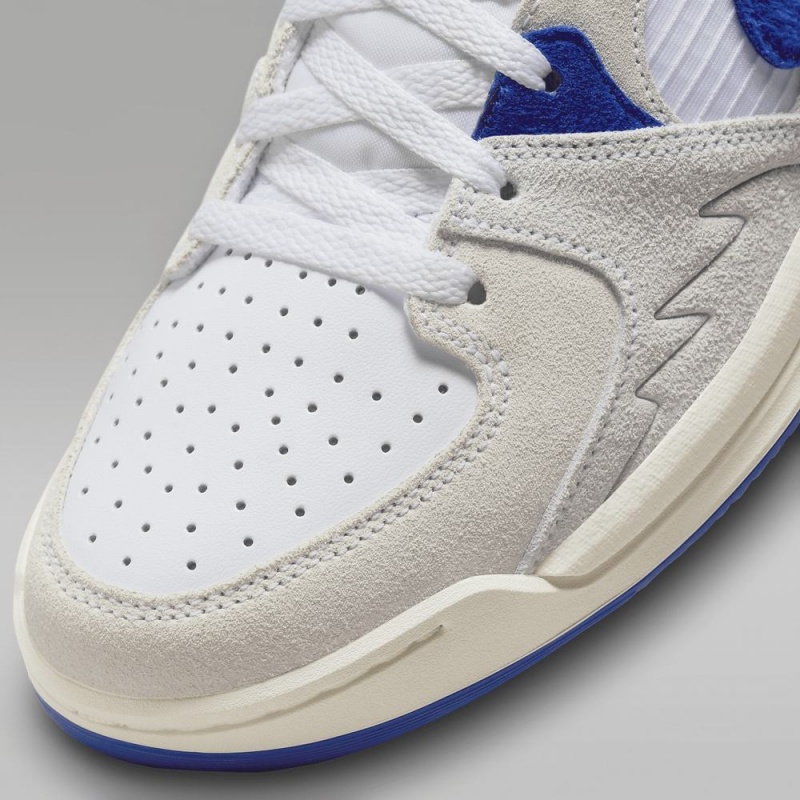 Basket Nike Jordan Stadium 90 Homme Grise Blanche Bleu | FX0563247