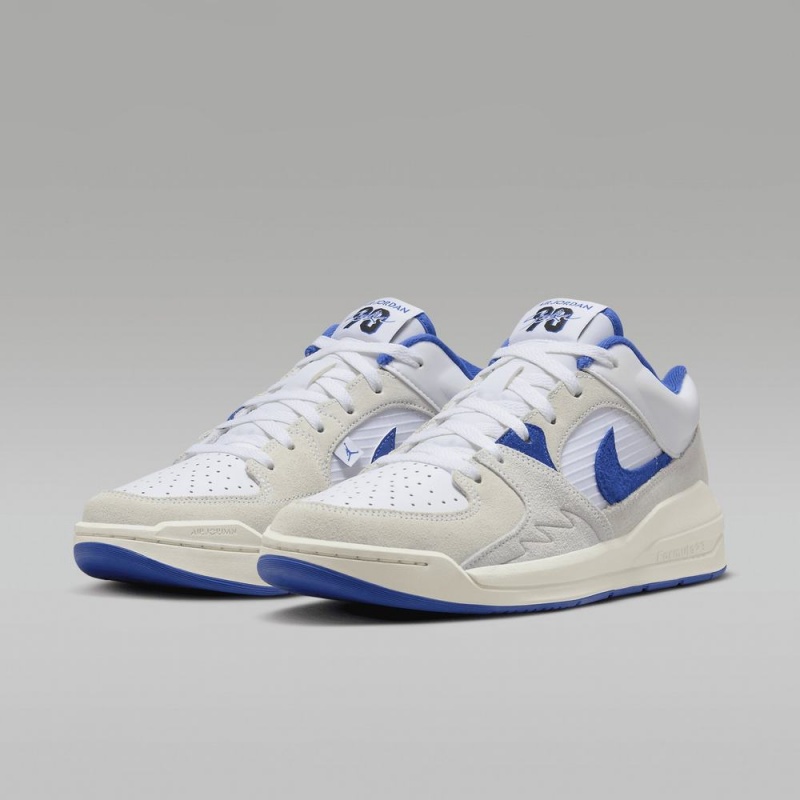 Basket Nike Jordan Stadium 90 Homme Grise Blanche Bleu | FX0563247