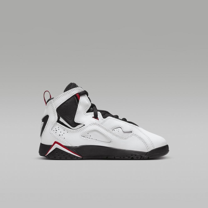 Basket Nike Jordan True Flight Enfant Blanche Noir Rouge | KE5947386