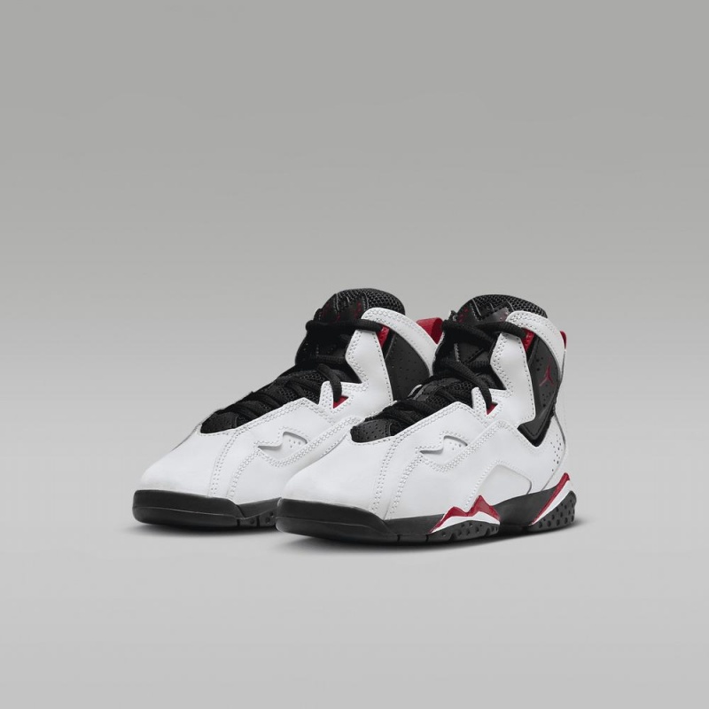 Basket Nike Jordan True Flight Enfant Blanche Noir Rouge | KE5947386