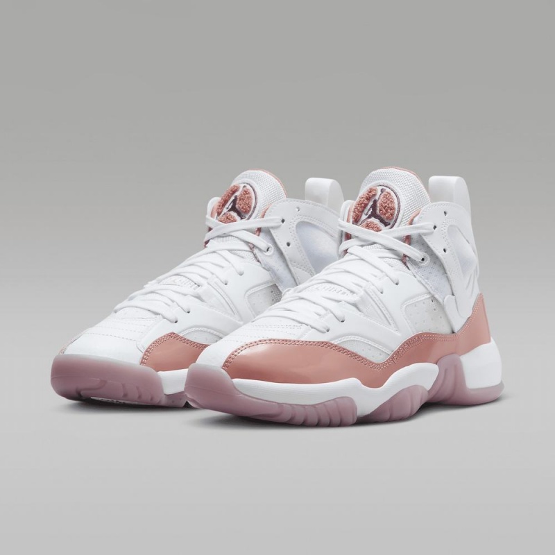 Basket Nike Jumpman Two Trey Femme Rose Blanche | NJ1635974