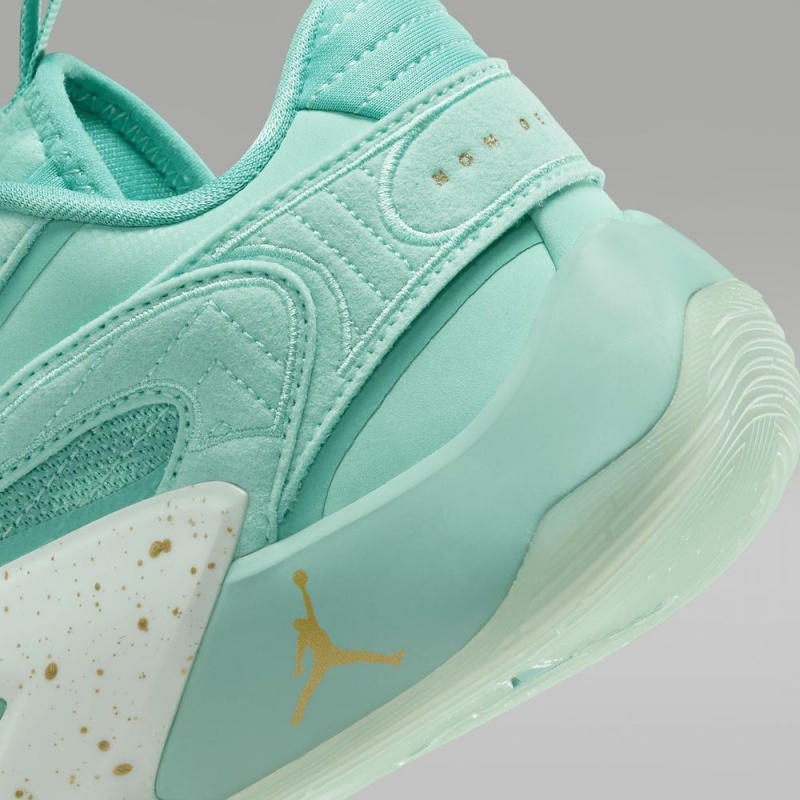 Basket Nike Luka 2 Enfant Turquoise Vert Metal Doré | QJ3845706